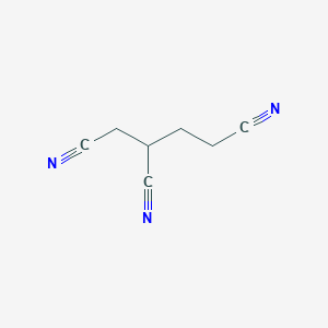 molecular formula C7H7N3 B14739702 1,2,4-Butanetricarbonitrile CAS No. 5238-65-3