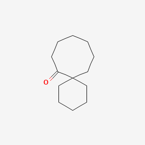 molecular formula C13H22O B14739746 Spiro[5.7]tridecan-13-one CAS No. 4728-92-1