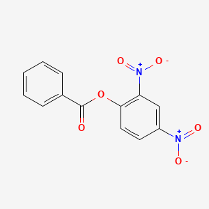molecular formula C13H8N2O6 B14739770 2,4-Dinitrophenyl benzoate CAS No. 1523-15-5