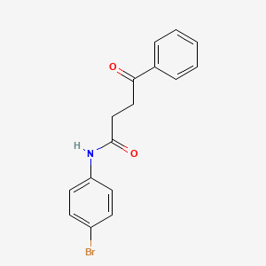 molecular formula C16H14BrNO2 B14739827 n-(4-Bromophenyl)-4-oxo-4-phenylbutanamide CAS No. 6621-86-9