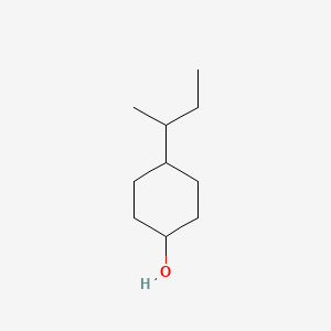molecular formula C10H20O B14739910 Cyclohexanol, 4-sec-butyl- CAS No. 6292-20-2