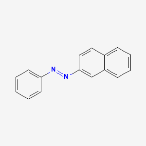 molecular formula C16H12N2 B14739934 Diazene, 2-naphthalenylphenyl- CAS No. 2653-77-2