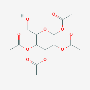 molecular formula C14H20O10 B147400 1,2,3,4-四-O-乙酰基-β-D-吡喃葡萄糖 CAS No. 13100-46-4