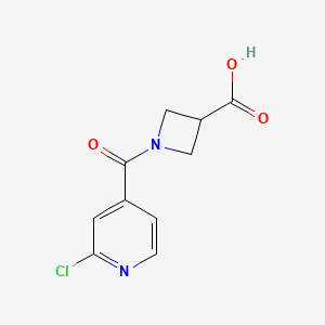 1-(2-Chloroisonicotinoyl)azetidine-3-carboxylic acid