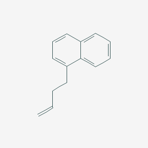 molecular formula C14H14 B14740507 1-But-3-enylnaphthalene CAS No. 2489-88-5