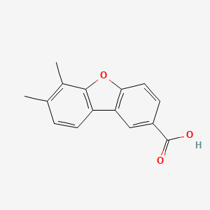 6,7-Dimethyldibenzo[b,d]furan-2-carboxylic acid