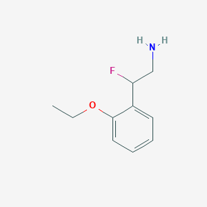 2-(2-Ethoxyphenyl)-2-fluoroethan-1-amine
