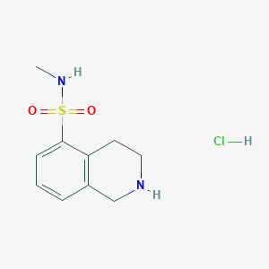 N-methyl-1,2,3,4-tetrahydroisoquinoline-5-sulfonamide hydrochloride
