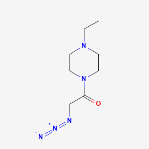 2-Azido-1-(4-ethylpiperazin-1-yl)ethan-1-one