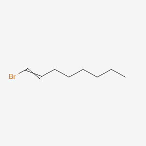 molecular formula C8H15Br B14741112 1-Bromo-1-octene CAS No. 1119-88-6