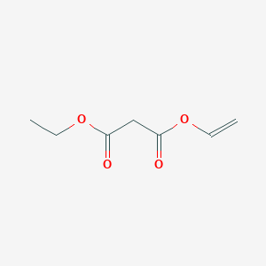 molecular formula C7H10O4 B14741161 Ethenyl ethyl propanedioate CAS No. 5434-87-7