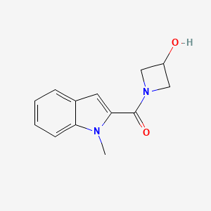 (3-hydroxyazetidin-1-yl)(1-methyl-1H-indol-2-yl)methanone