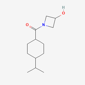 (3-Hydroxyazetidin-1-yl)(4-isopropylcyclohexyl)methanone