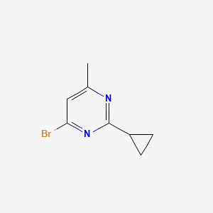 4-Bromo-2-cyclopropyl-6-methylpyrimidine