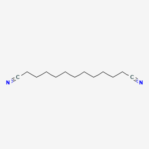molecular formula C13H22N2 B14741354 Tridecanedinitrile CAS No. 6006-37-7