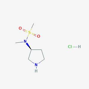 (S)-N-Methyl-N-(pyrrolidin-3-yl)methanesulfonamide hydrochloride