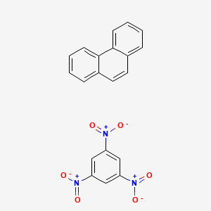 molecular formula C20H13N3O6 B14741369 phenanthrene;1,3,5-trinitrobenzene CAS No. 6268-70-8