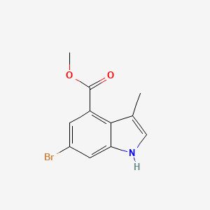 Methyl 6-bromo-3-methyl-1H-indole-4-carboxylate