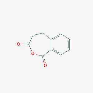 molecular formula C10H8O3 B14741451 2-Benzoxepin-1,3-dione, 4,5-dihydro- CAS No. 5714-98-7