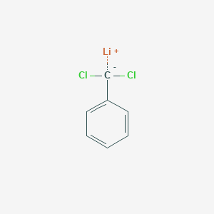 molecular formula C7H5Cl2Li B14741509 Lithium dichloro(phenyl)methanide CAS No. 3141-47-7