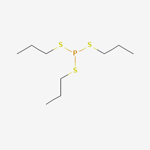 molecular formula C9H21PS3 B14741716 Tripropyl trithiophosphite CAS No. 869-56-7