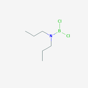molecular formula C6H14BCl2N B14741794 N-dichloroboranyl-N-propylpropan-1-amine CAS No. 3386-16-1