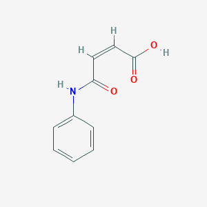 molecular formula C10H9NO3 B147418 N-Phenylmaleamic acid CAS No. 555-59-9