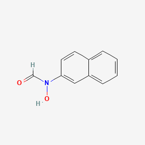 molecular formula C11H9NO2 B14741800 N-Hydroxy-N-formyl-2-aminonaphthalene CAS No. 1707-31-9