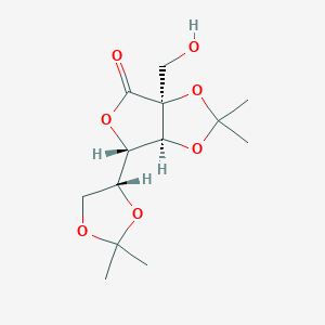 molecular formula C13H20O7 B1474181 2C-羟甲基-2,3:5,6-二-O-异丙基-D-他醇-1,4-内酯 CAS No. 864846-17-3