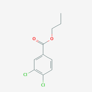 molecular formula C10H10Cl2O2 B14741810 Propyl 3,4-dichlorobenzoate CAS No. 6282-48-0