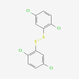 molecular formula C12H6Cl4S2 B14741813 Bis(2,5-dichlorophenyl) disulfide CAS No. 5335-80-8