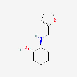 (1S,2S)-2-{[(furan-2-yl)methyl]amino}cyclohexan-1-ol