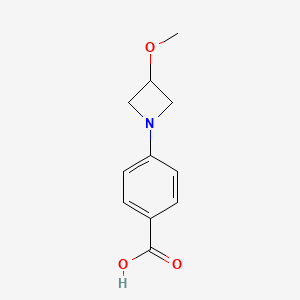 4-(3-Methoxyazetidin-1-yl)benzoic acid