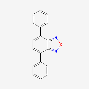 molecular formula C18H12N2O B14741911 4,7-Diphenyl-2,1,3-benzoxadiazole CAS No. 6625-34-9