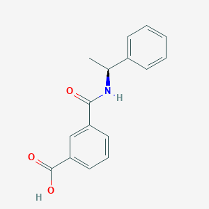 molecular formula C16H15NO3 B1474192 S-N-(1-Phenylethyl)-isophthalamic acid CAS No. 169690-59-9