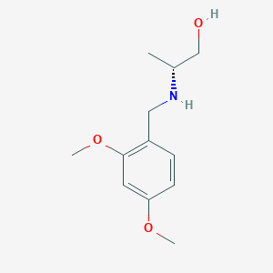 (2R)-2-[(2,4-Dimethoxybenzyl)amino]propan-1-ol