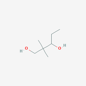 molecular formula C7H16O2 B14741935 2,2-Dimethyl-1,3-pentanediol CAS No. 2157-31-5