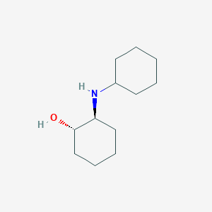 molecular formula C12H23NO B1474198 (1S,2S)-2-(环己基氨基)环己醇 CAS No. 1843475-54-6