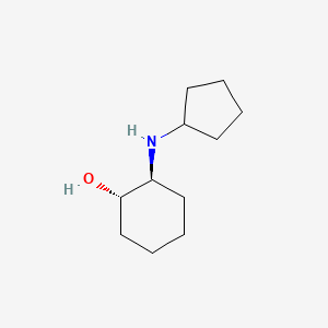 (1S,2S)-2-(cyclopentylamino)cyclohexan-1-ol