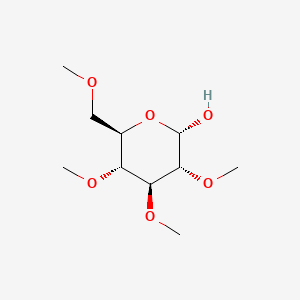 molecular formula C10H20O6 B14742020 2,3,4,6-Tetra-O-methyl-alpha-D-glucose CAS No. 6163-35-5