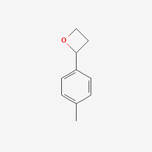 molecular formula C10H12O B14742058 2-(4-Methylphenyl)oxetane CAS No. 5583-71-1