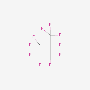 molecular formula C5F10 B14742150 Cyclobutane, heptafluoro(trifluoromethyl)- CAS No. 5187-89-3