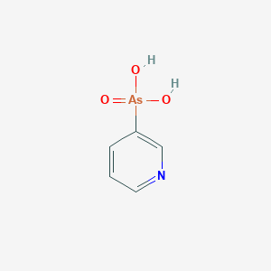 molecular formula C5H6AsNO3 B14742154 Pyridin-3-ylarsonic acid CAS No. 6324-91-0