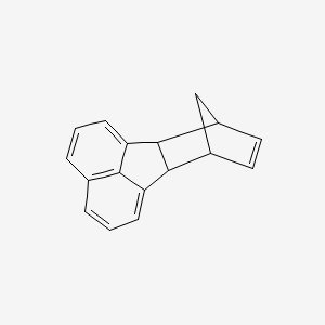 molecular formula C17H14 B14742162 7,10-Methanofluoranthene, 6b,7,10,10a-tetrahydro- CAS No. 6143-34-6
