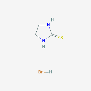 molecular formula C3H7BrN2S B14742181 2-Imidazolidinethione, hydrobromide CAS No. 5328-35-8
