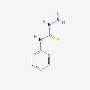 molecular formula C7H9N3S B147422 4-Phenylthiosemicarbazide CAS No. 5351-69-9