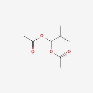 molecular formula C8H14O4 B14742218 2-Methylpropane-1,1-diyl diacetate CAS No. 6283-77-8