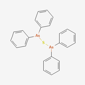 molecular formula C24H20As2S B14742322 Tetraphenyldiarsathiane CAS No. 3134-95-0