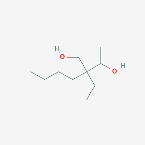 molecular formula C10H22O2 B14742365 2-Butyl-2-ethylbutane-1,3-diol CAS No. 2050-83-1