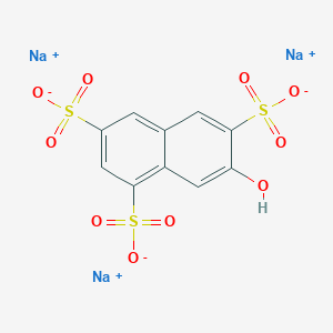 molecular formula C10H5Na3O10S3 B147424 Trisodium 7-hydroxynaphthalene-1,3,6-trisulphonate CAS No. 53683-45-7